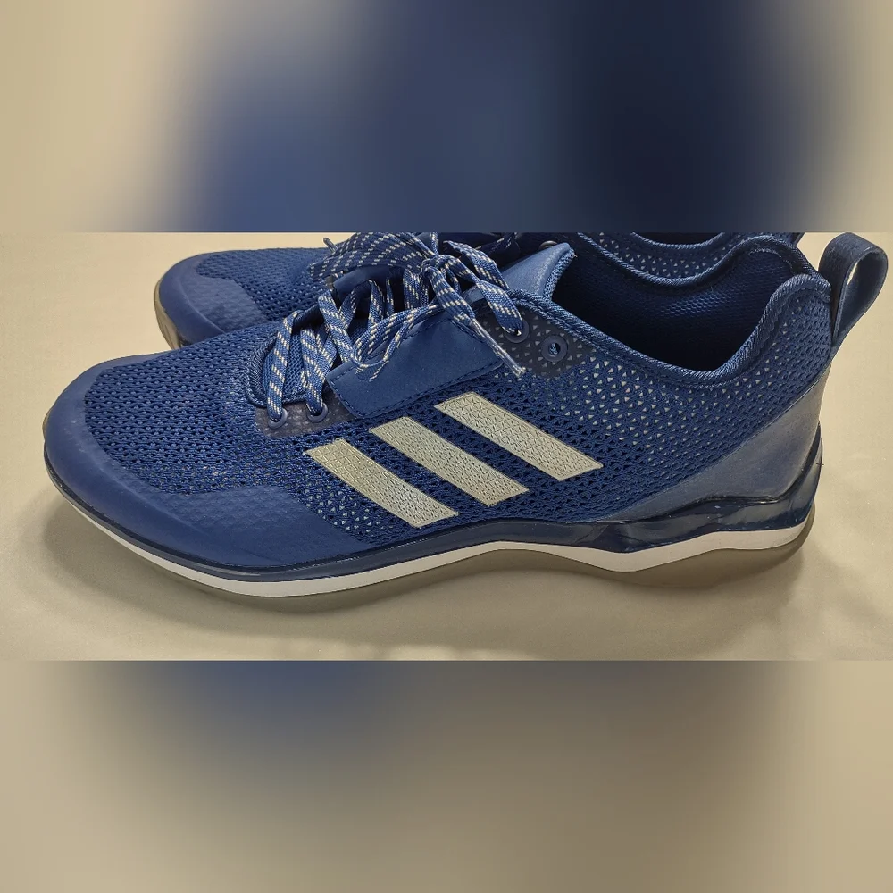 NWOT Adidas Men's Blue Speed Trainer Shoes